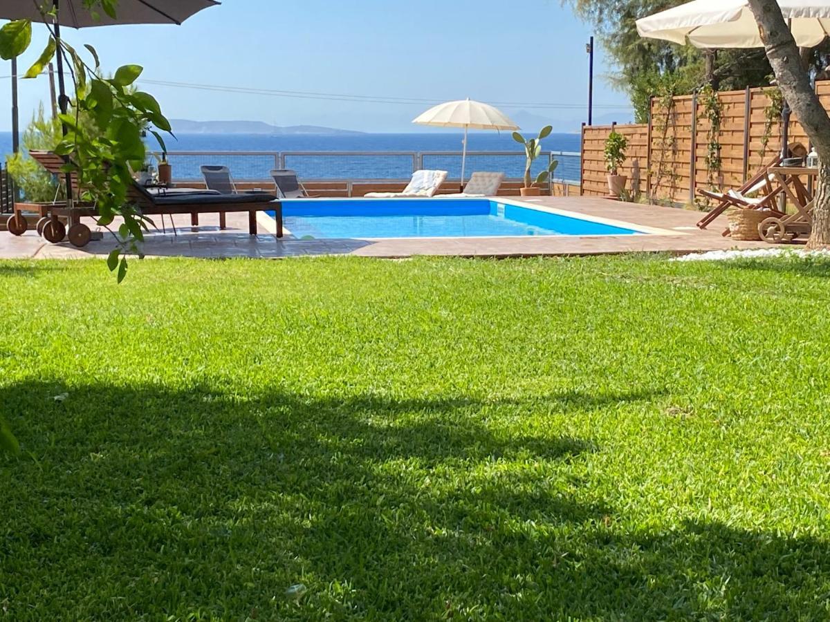 Seascape luxury villas Agia Marina  Exterior foto