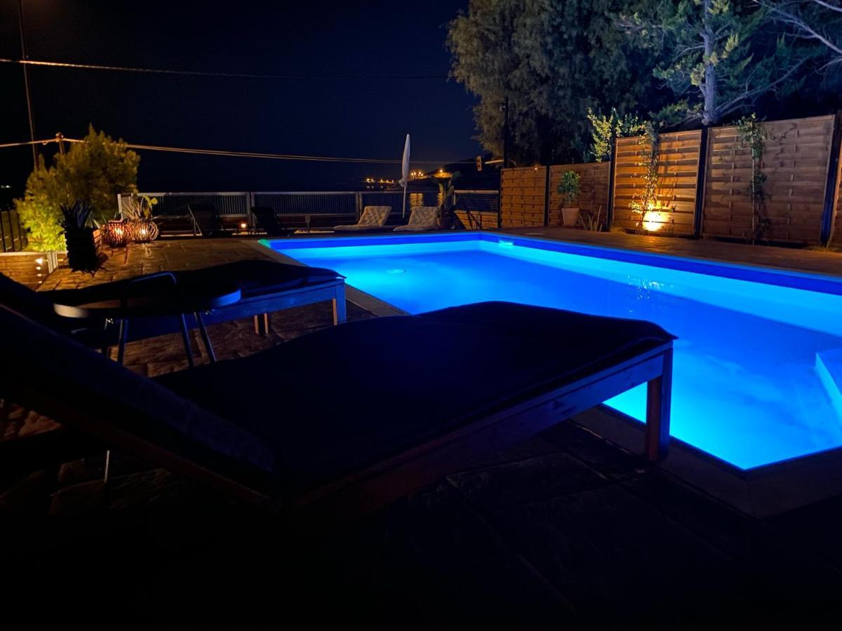 Seascape luxury villas Agia Marina  Exterior foto